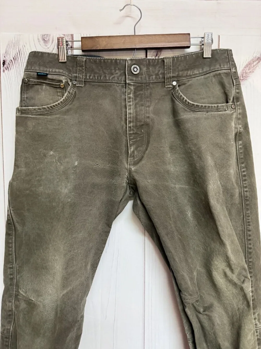 KÜHL Men’s Rydr‎ Pants 34x34 Brown Vintage Patina Dye GUC